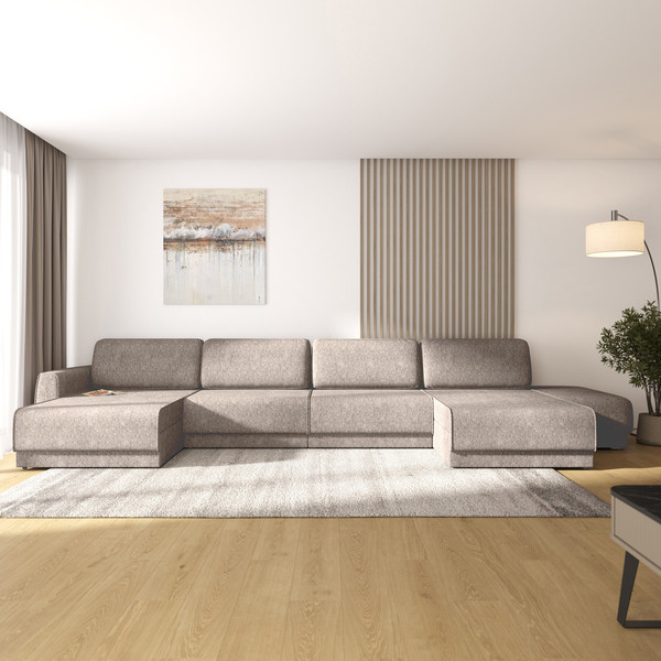 Диван П-образный Олмеко Женева 2S2OPF правый