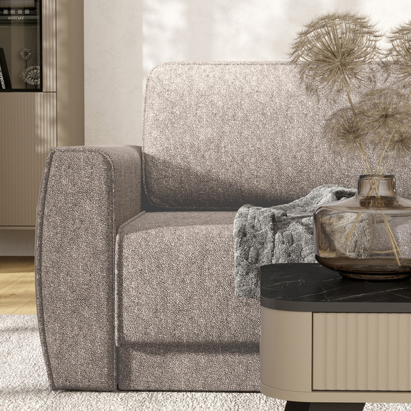 Диван П-образный Олмеко Женева 2S2OPF правый