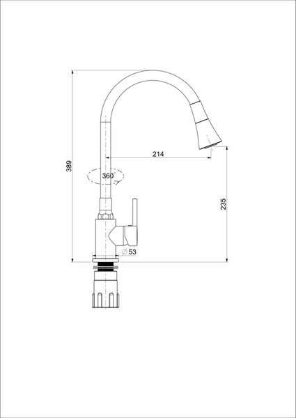Смеситель Splenka S201.4306.09