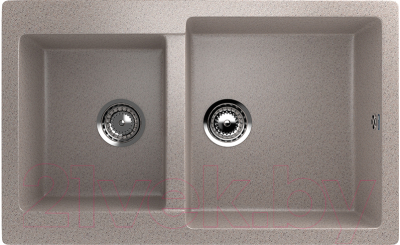 Мойка кухонная Ulgran U-505 (302 песочный) - фото