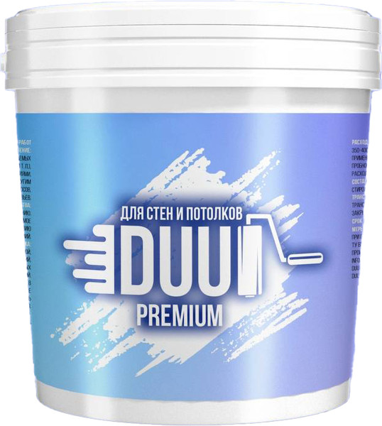 Краска DUU Premium ВД-АК для стен и потолков - фото