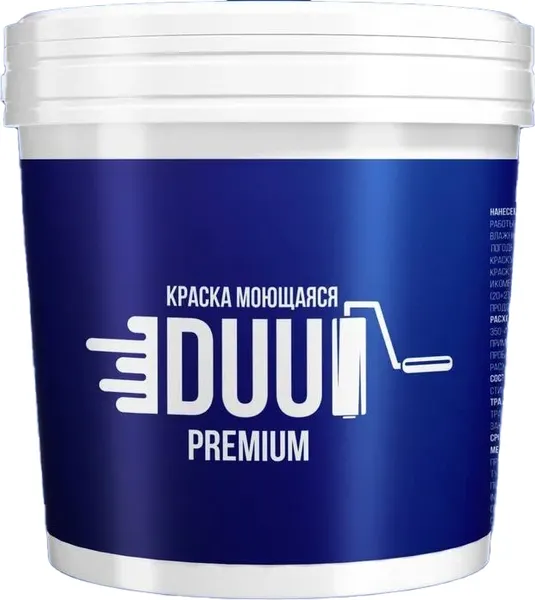 Краска DUU Premium ВД-АК для ванны и кухни влагостойкая - фото