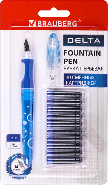 Ручка перьевая Brauberg Delta / 143954