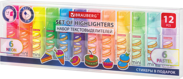 Набор маркеров Brauberg 152537 - фото