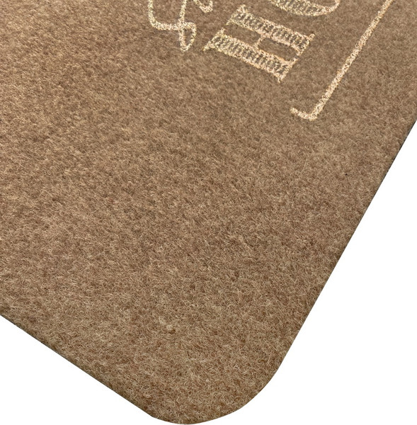 Коврик грязезащитный ComeForte Велюр Милый дом 40x60