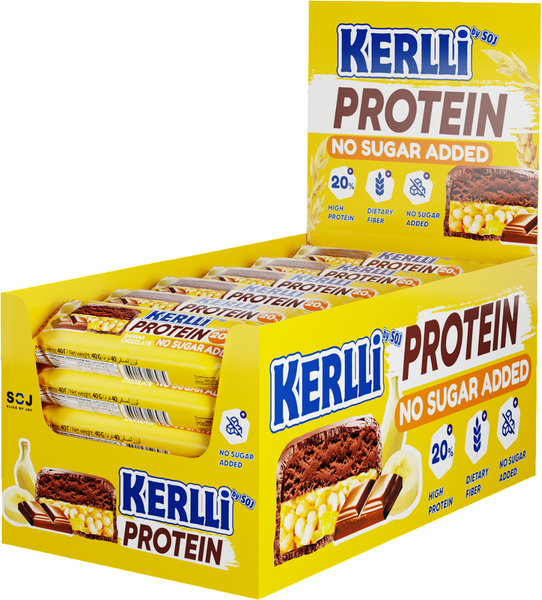 Набор протеиновых батончиков SOJ Kerlli Глазированный - фото