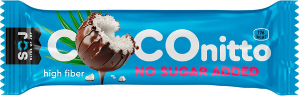 Набор протеиновых батончиков SOJ Coconitto Кокосовый - фото