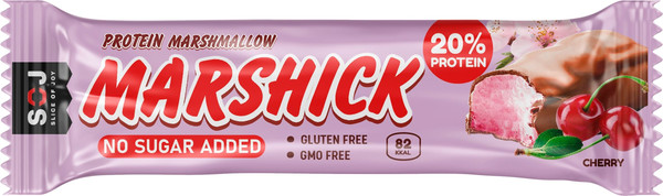 Протеиновый батончик SOJ Marshmallow - фото