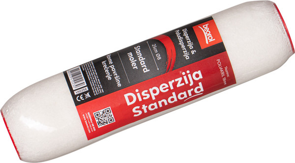 Ролик малярный Beorol Стандарт Дисперсия 25cм d8 / 8605043410674 - фото