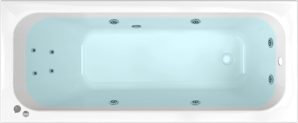 Ванна акриловая Triton Ника 170х70 Стандарт Flat - фото