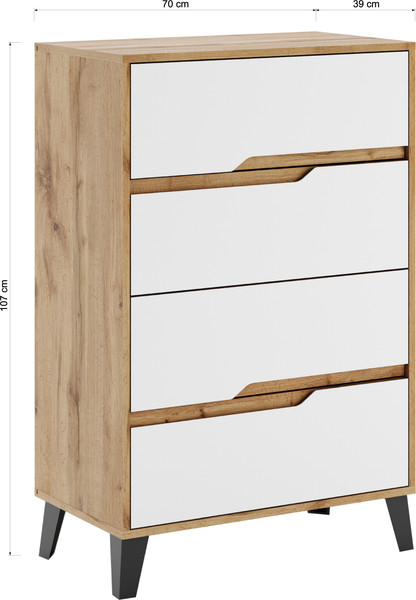 Комод Eligard Eyva 4S