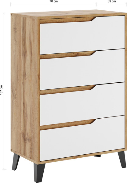 Комод Eligard Eyva 4S