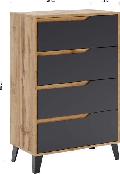 Комод Eligard Eyva 4S