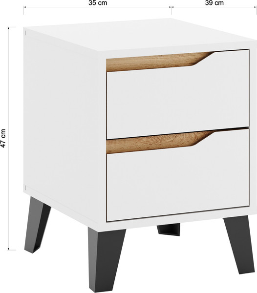 Прикроватная тумба Eligard Eyva 2S