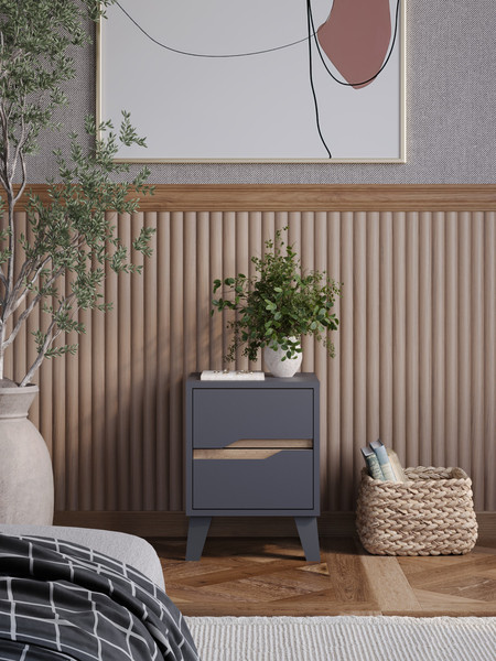 Прикроватная тумба Eligard Eyva 2S 