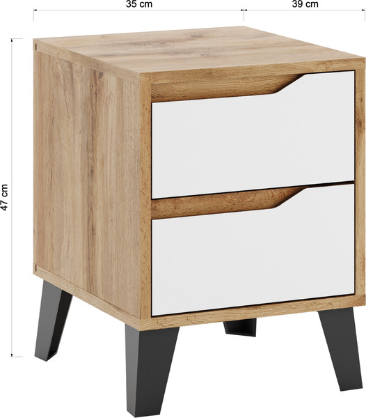 Прикроватная тумба Eligard Eyva 2S