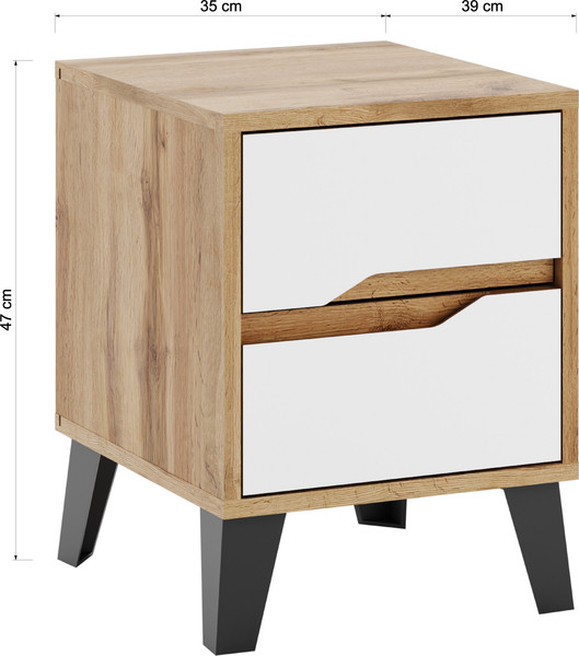 Прикроватная тумба Eligard Eyva 2S