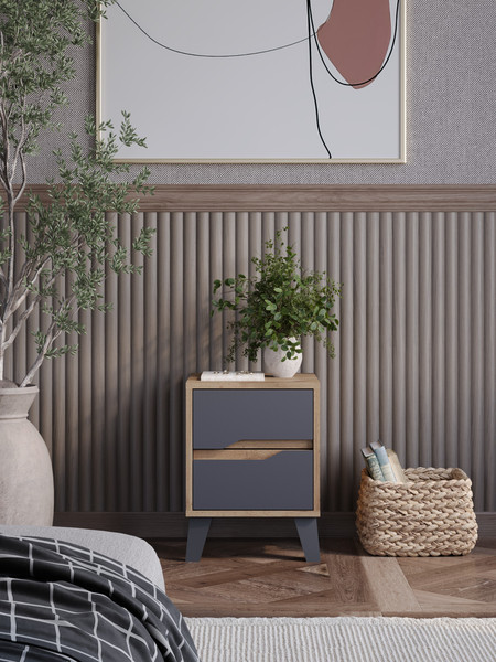 Прикроватная тумба Eligard Eyva 2S 