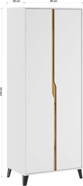 Шкаф Eligard Eyva 2D 