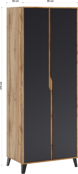 Шкаф Eligard Eyva 2D 