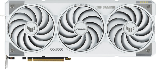 Видеокарта Asus TUF Gaming RTX 5070 Ti OC 16GB (TUF-RTX5070TI-O16G-WHITE-GAMING) - фото