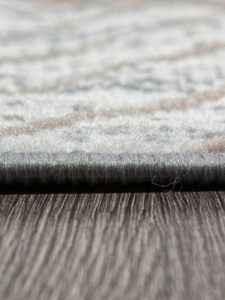 Коврик Merinos Sierra F351-OVAL-CREAM-BLUE