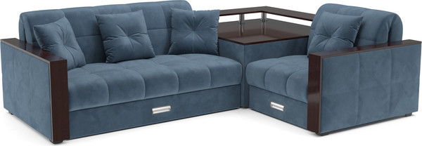 Диван угловой Mebel-Ars Прага НПБ - фото