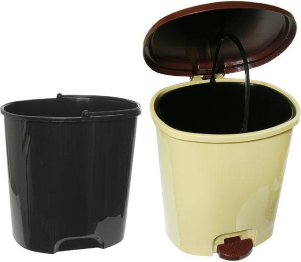 Мусорное ведро Русспласт РП-1015-БК