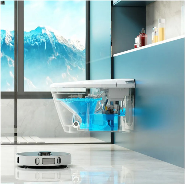 Унитаз подвесной с инсталляцией Abber Bequem AC1119S-AC0101P2