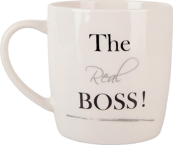Кружка с блюдцем Nouvelle The Real Boss / 0440013