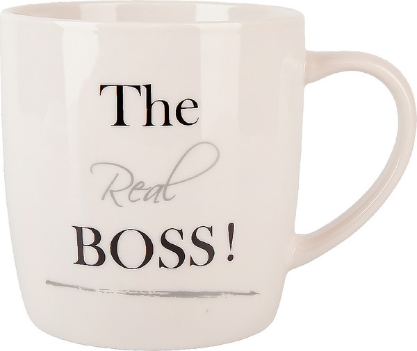 Кружка с блюдцем Nouvelle The Real Boss / 0440013