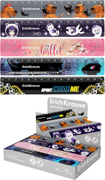 Линейка Erich Krause 61767