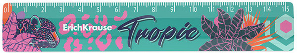 Линейка Erich Krause Tropical / 61769 - фото