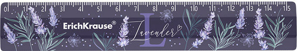 Линейка Erich Krause Lavender / 57837 - фото