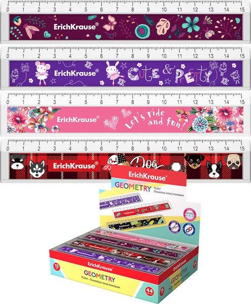 Линейка Erich Krause Для девочек / 55488