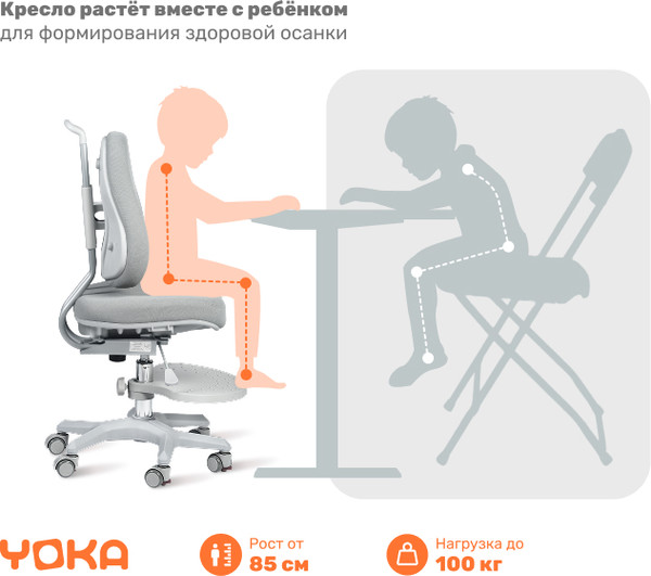 Кресло детское Yoka YC-6 Gammy