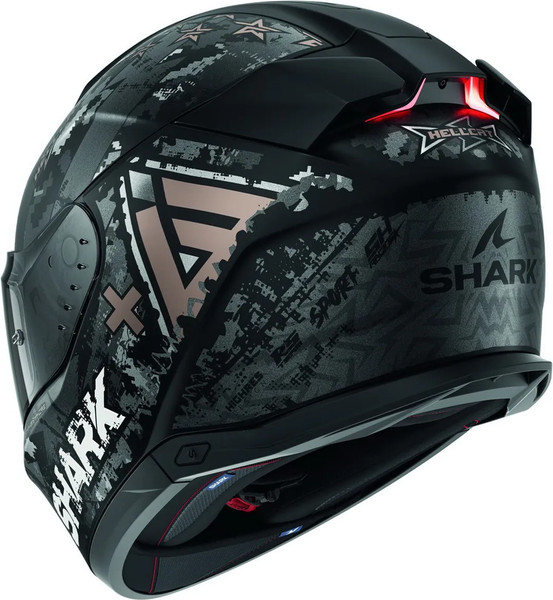 Мотошлем Shark Helmets Skwal I3 Hellcat Mat / HE0829E-KUA-XXL