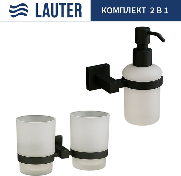 Набор аксессуаров для ванной Lauter 21SH6082 + 21SH6172 - фото