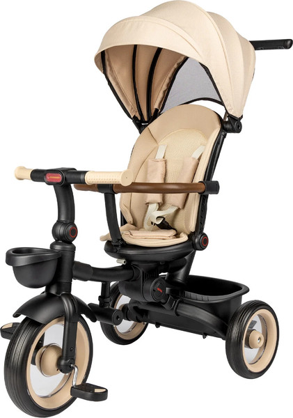 Трехколесный велосипед с ручкой CosmoRide LX-02BG - фото