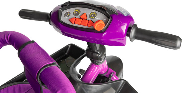 Трехколесный велосипед с ручкой CosmoRide LX-03PK