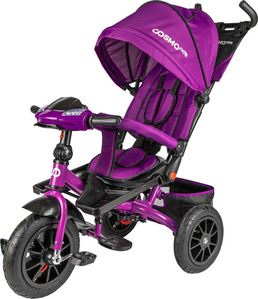 Трехколесный велосипед с ручкой CosmoRide LX-03PK