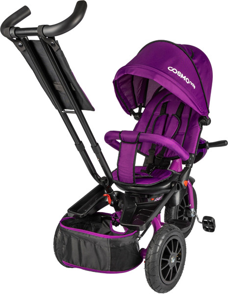 Трехколесный велосипед с ручкой CosmoRide LX-03PK