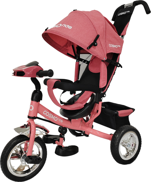 Трехколесный велосипед с ручкой CosmoRide MX-01PKH - фото