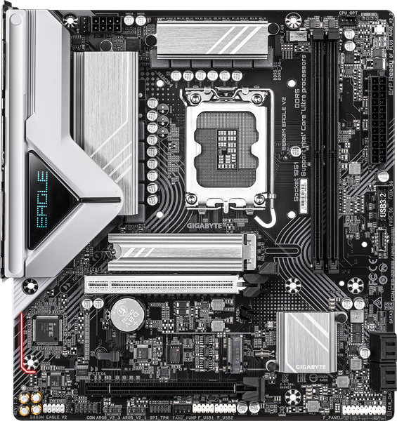 Материнская плата Gigabyte B860M Eagle V2 - фото