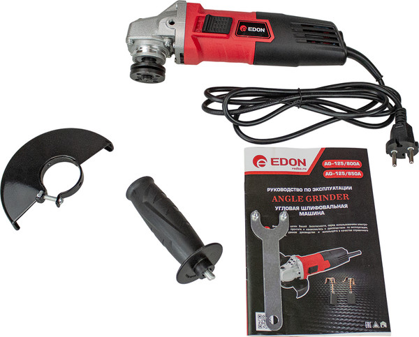 Угловая шлифовальная машина Edon AG-125/800A