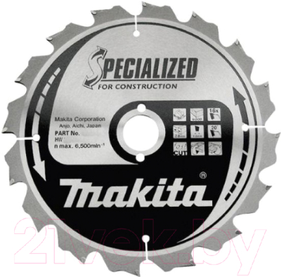 Пильный диск Makita B-31310 - фото