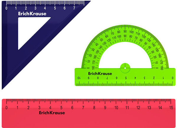 Набор для черчения Erich Krause Reef / 63197 - фото