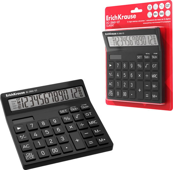 Калькулятор Erich Krause DC-2860-12T Classic / 62752 - фото