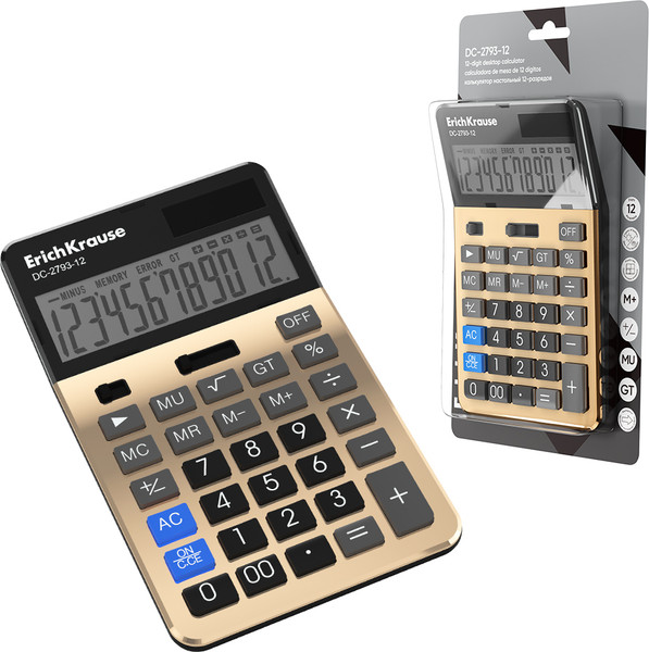 Калькулятор Erich Krause DC-2793-12 / 62753 - фото