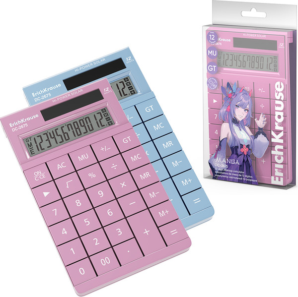 Калькулятор Erich Krause DC-2675 Manga / 62002 - фото